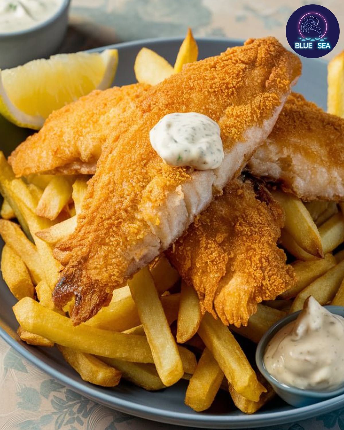 FCrispy Fish & Chips served at Blue Sea Takeaway in Musselburgh