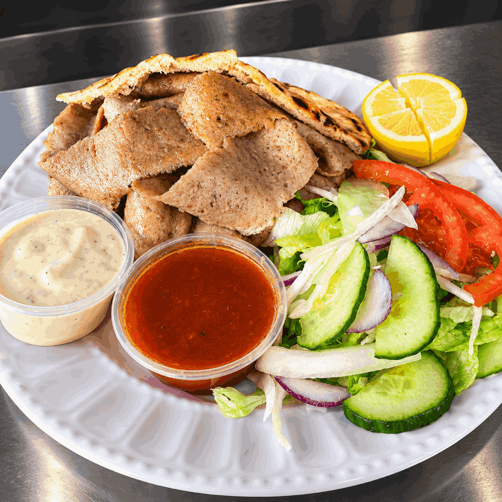 Succulent Kebabs served at Blue Sea Takeaway in Musselburgh